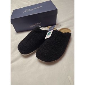 Universal Thread Bev Flat Slip On Shoes Black Plush Size 9 NWT